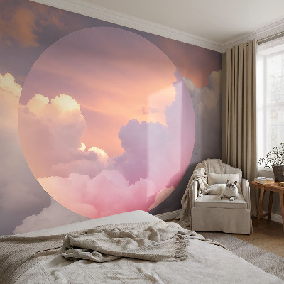 Fototapet pe perete Plaja cu palmieri