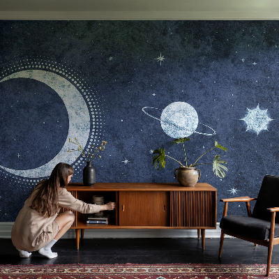 Tapet foto decorativ Fețe abstracte