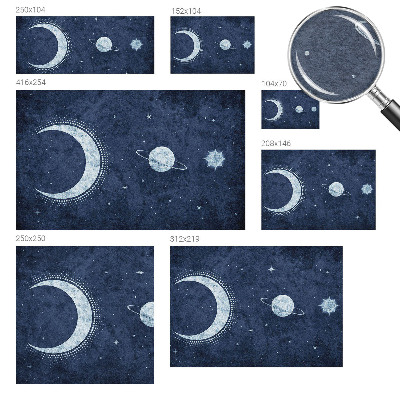 Tapet foto decorativ Fețe abstracte