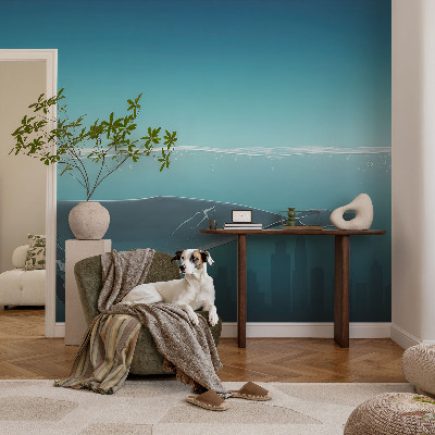 Fototapet decorativ pe perete Figură misterioasă