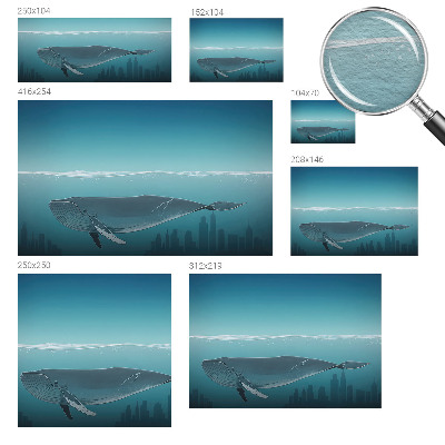 Fototapet decorativ pe perete Figură misterioasă