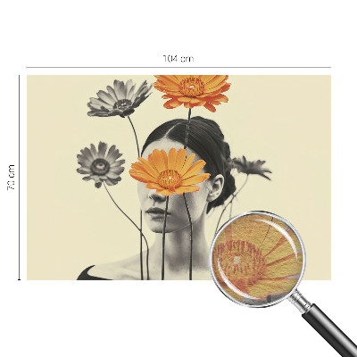 Fototapet modern la comandă Explozie florală