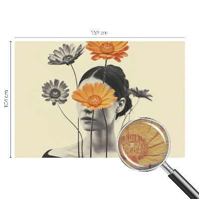 Fototapet modern la comandă Explozie florală