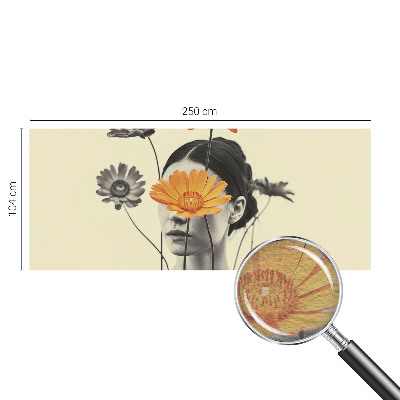 Fototapet modern la comandă Explozie florală