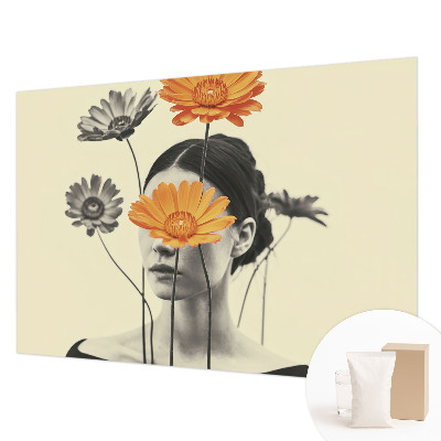 Fototapet modern la comandă Explozie florală