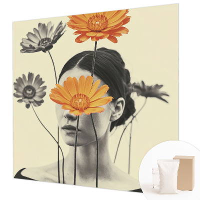 Fototapet modern la comandă Explozie florală