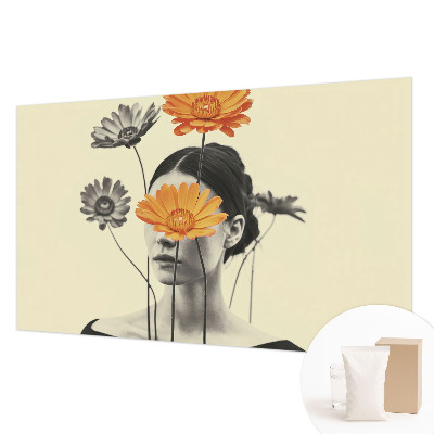 Fototapet modern la comandă Explozie florală