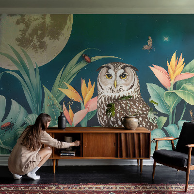 Fototapet pentru living Abstracție geometrică