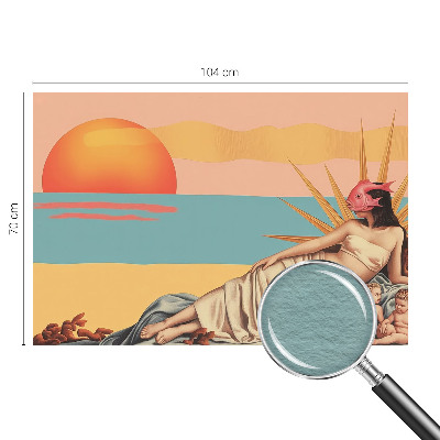 Tapet foto pe vlies Liniște la malul mării