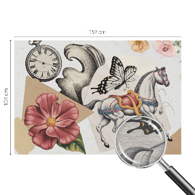 Fototapet vlies pentru living Tușe colorate