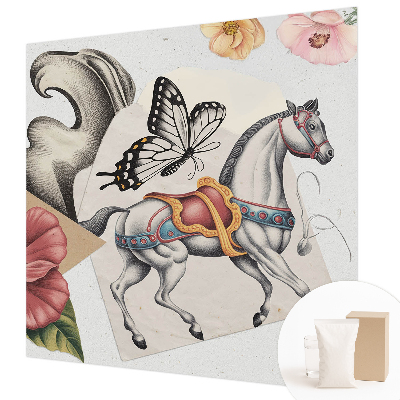 Fototapet vlies pentru living Tușe colorate