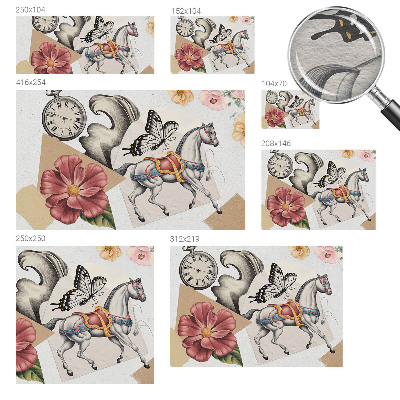 Fototapet vlies pentru living Tușe colorate