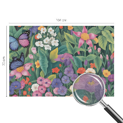 Fototapet decorativ pe perete Cascade albastre