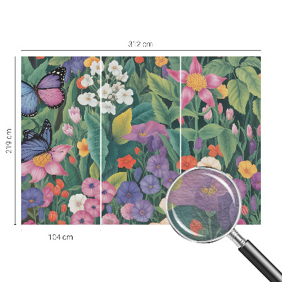 Fototapet decorativ pe perete Cascade albastre