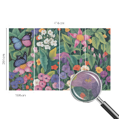 Fototapet decorativ pe perete Cascade albastre