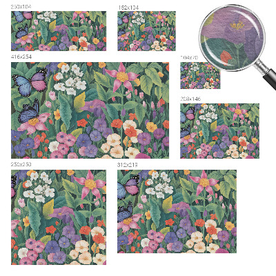 Fototapet decorativ pe perete Cascade albastre