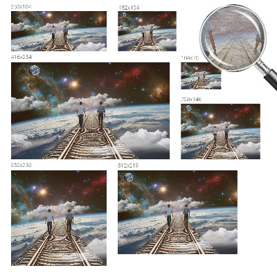 Fototapet modern Unde lichide