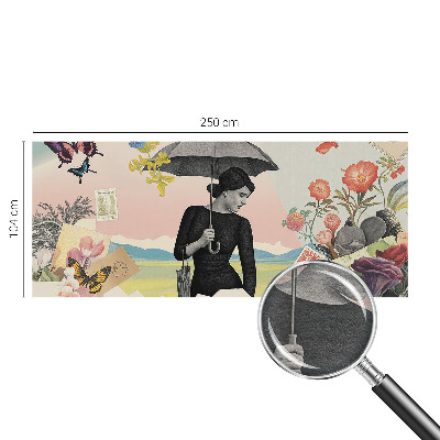 Fototapet modern pentru living Dealuri pitorești