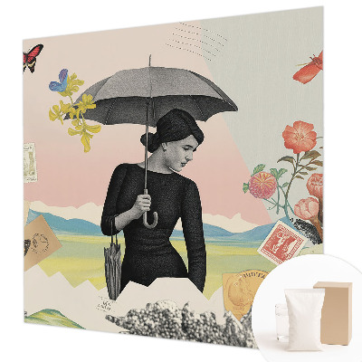 Fototapet modern pentru living Dealuri pitorești