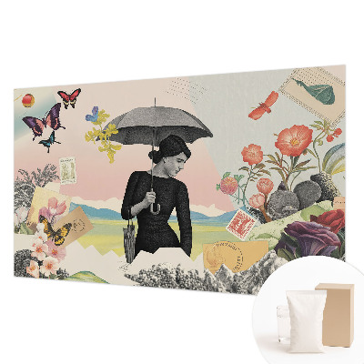 Fototapet modern pentru living Dealuri pitorești