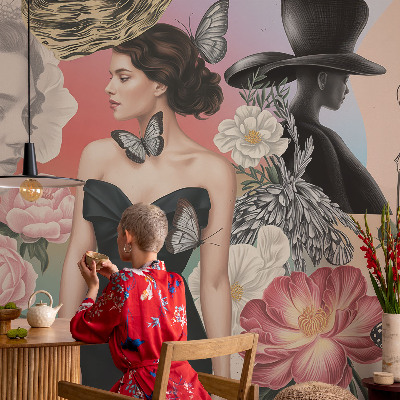 Fototapet modern la comandă Armonie occidentală