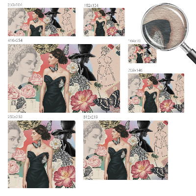 Fototapet modern la comandă Armonie occidentală