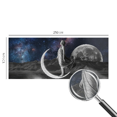 Fototapet la comandă pentru living Frunze abstracte