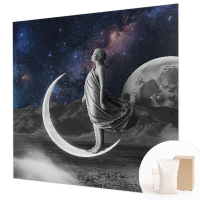 Fototapet la comandă pentru living Frunze abstracte