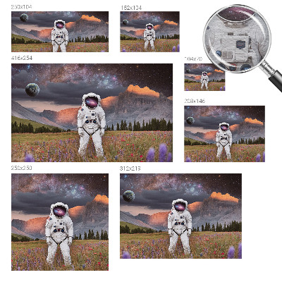 Fototapet modern la comandă Simbioză naturală