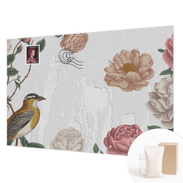 Fototapet vlies Păsări pe o ramură