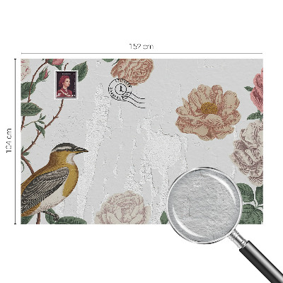 Fototapet vlies Păsări pe o ramură