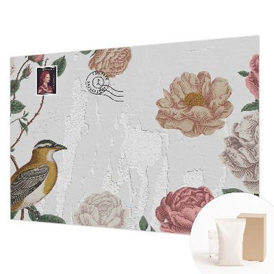 Fototapet vlies Păsări pe o ramură