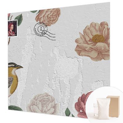 Fototapet vlies Păsări pe o ramură