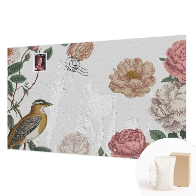 Fototapet vlies Păsări pe o ramură