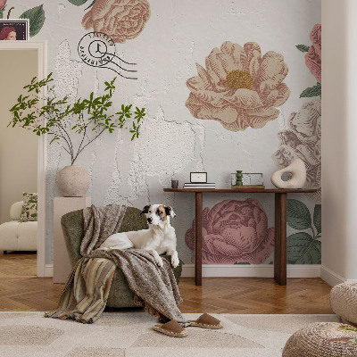 Fototapet vlies Păsări pe o ramură