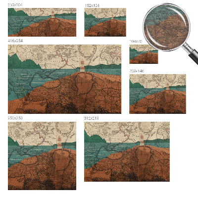 Fototapet decorativ pe perete Valurile mării