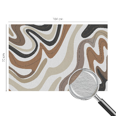 Fototapet modern Peisaj forestier