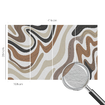 Fototapet modern Peisaj forestier