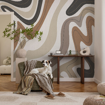 Fototapet modern Peisaj forestier