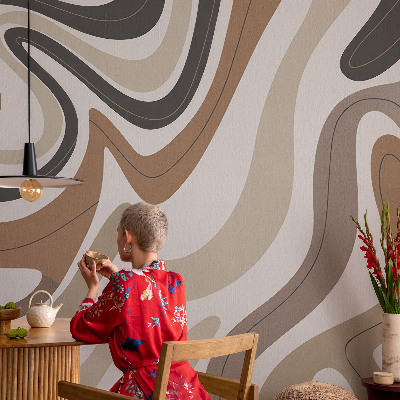 Fototapet modern Peisaj forestier