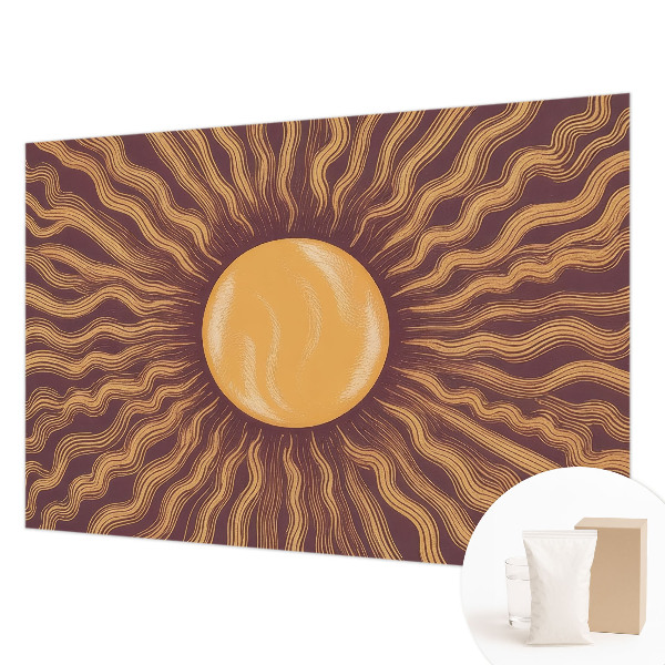 Fototapet modern la comandă Pene albastre