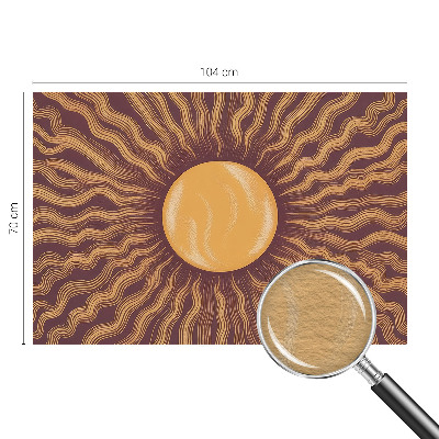 Fototapet modern la comandă Pene albastre