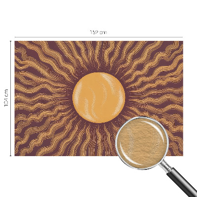 Fototapet modern la comandă Pene albastre