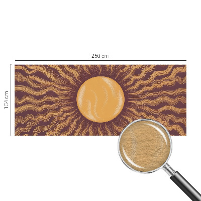 Fototapet modern la comandă Pene albastre