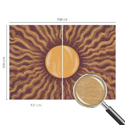 Fototapet modern la comandă Pene albastre