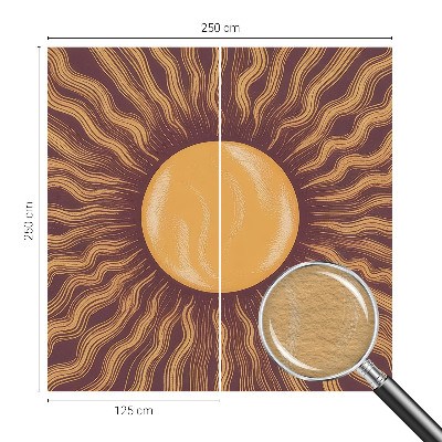 Fototapet modern la comandă Pene albastre