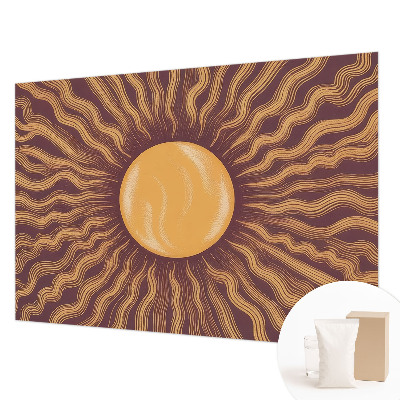 Fototapet modern la comandă Pene albastre