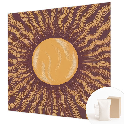 Fototapet modern la comandă Pene albastre