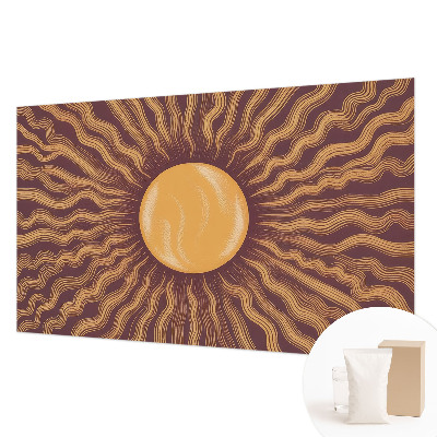 Fototapet modern la comandă Pene albastre