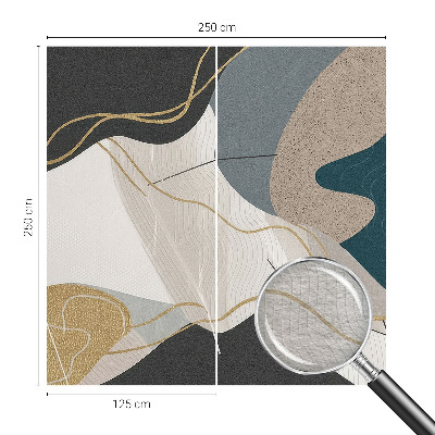 Fototapet vlies pe perete Abstracție colorată